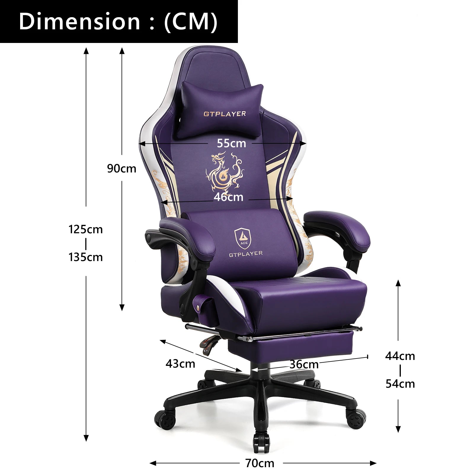 Chaise de bureau minimaliste -