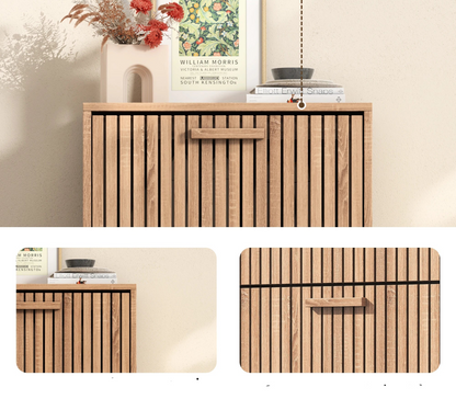Meuble à chaussure d'appoint en bois massif - vente privée 14:200006154Style A;200007763:201336101