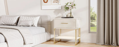 Table de chevet rustique - lot de 2 pièces -