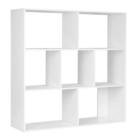 Étagère cube de rangement moderne 100x100x30cm - Blanc Étagère cube