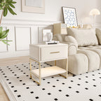 Table de chevet industriel de luxe -