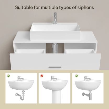 Meuble salle de bain sous lavabo 80x30x60cm -