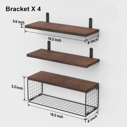 étagère murale métal et bois pour toilette -