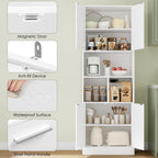 Meuble de rangement pour chambre adulte ou salon 180.5x60x40cm -