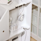 Table de chevet canapé blanc -