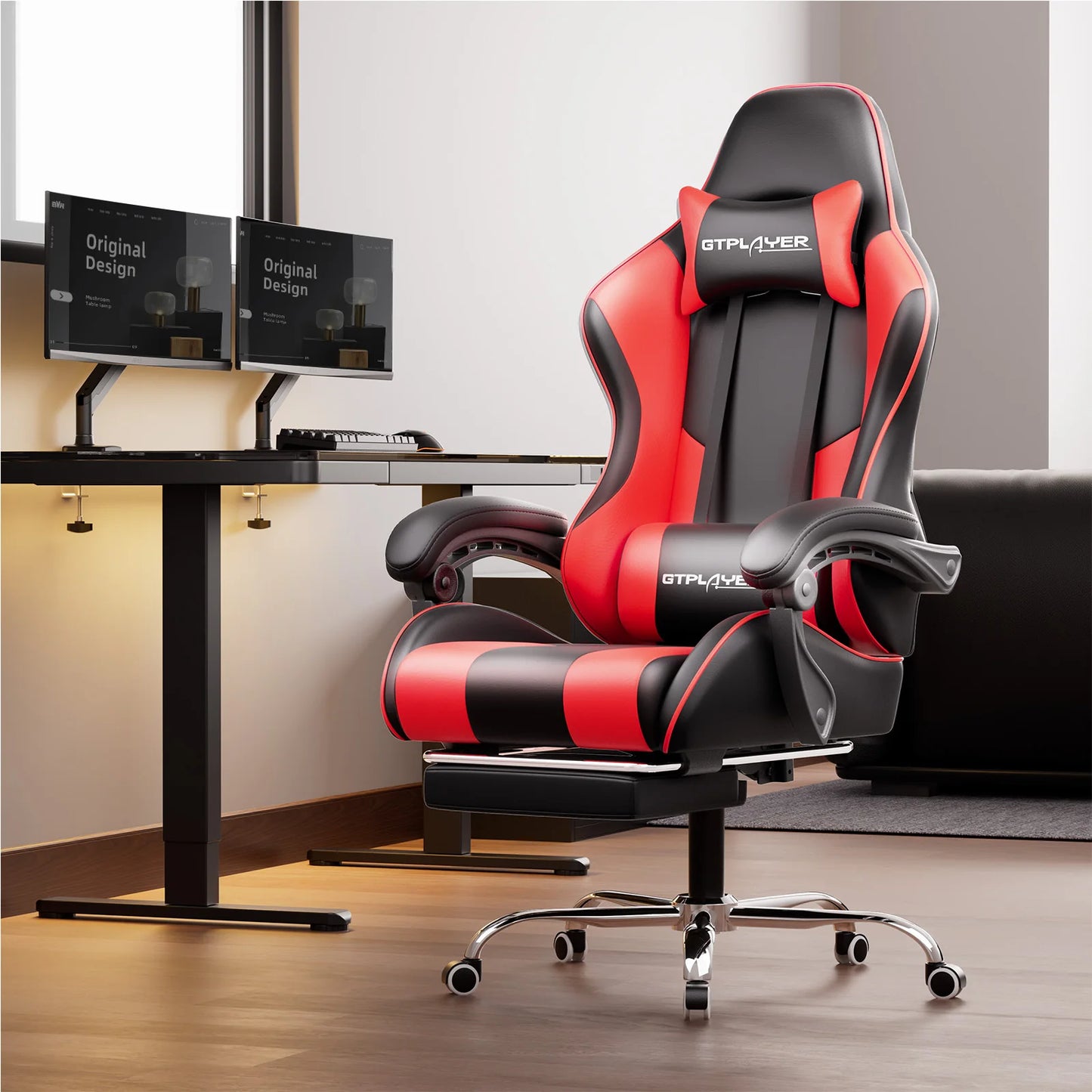 Chaise de bureau pas cher design solide et gamer -