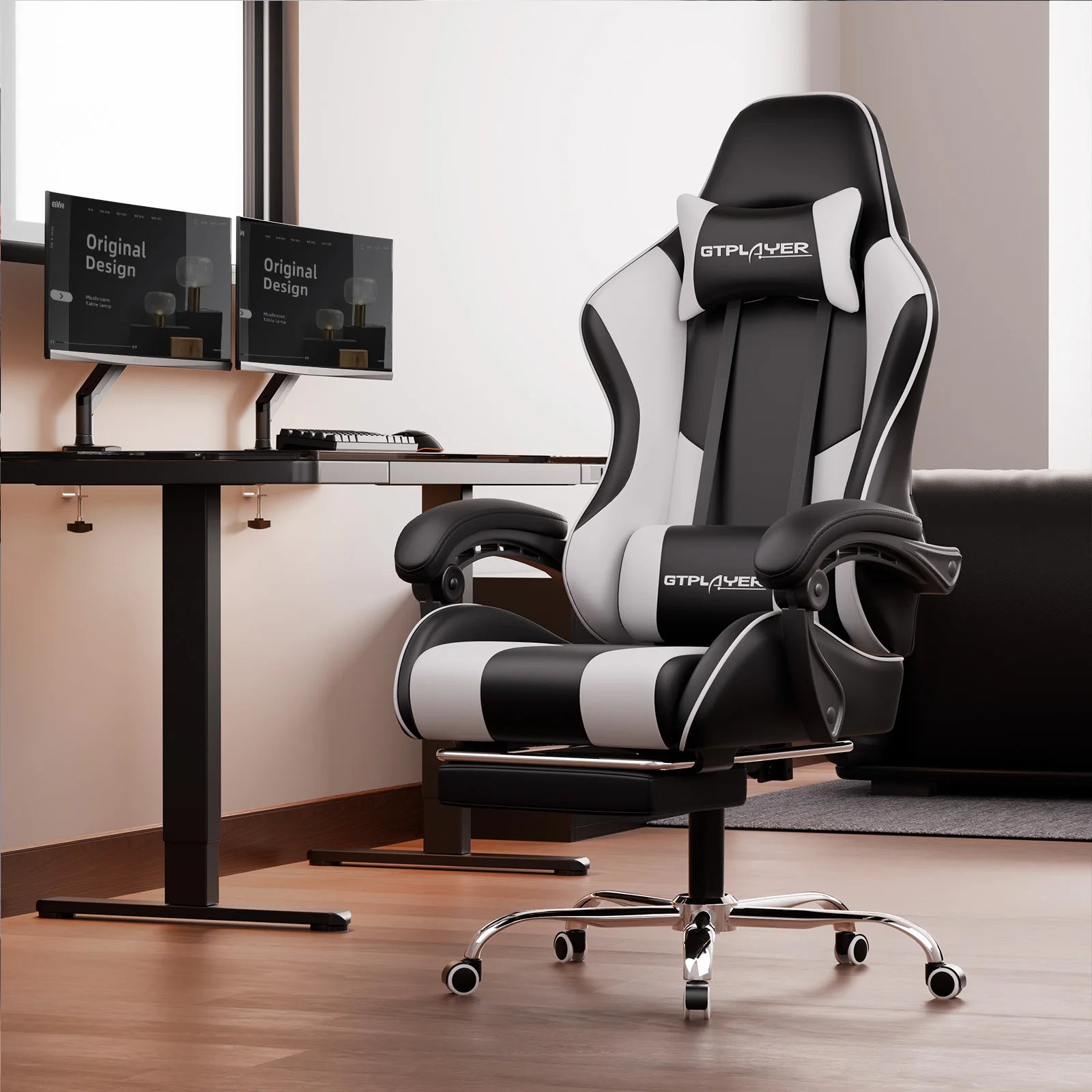 Chaise de bureau pas cher design solide et gamer -