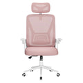 Chaise de bureau secrétaire dispo en couleur rose, noir et gris - Rose Chaise de bureau