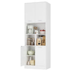 Meuble de rangement pour chambre adulte ou salon 180.5x60x40cm - Blanc Meuble de rangement