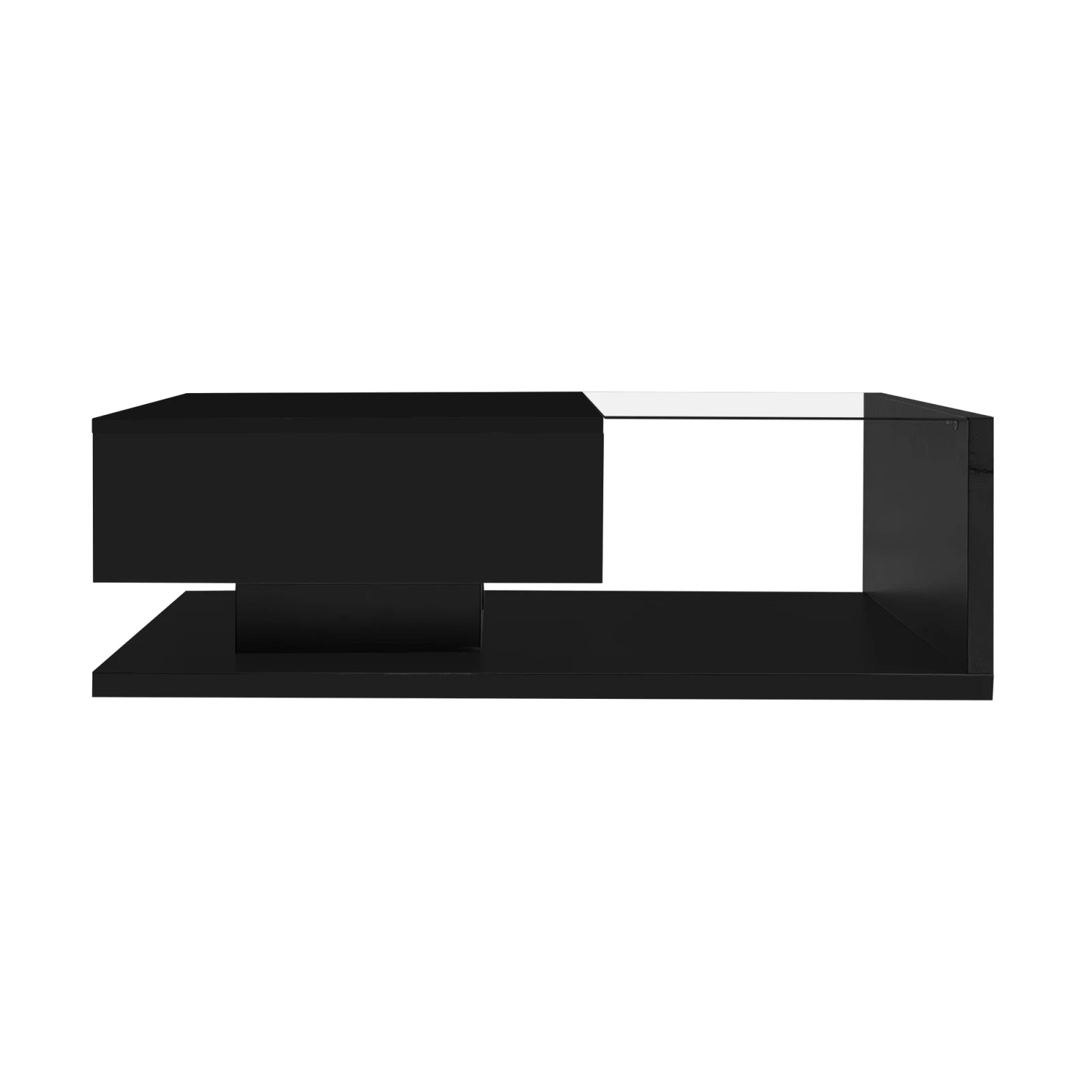 Table basse noir pour salon original et tendance -