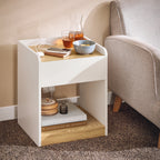 Table de chevet à compartiment ouvert B45 x T40 x H55cm -