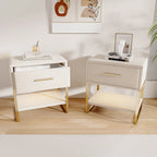 Table de chevet industriel de luxe -