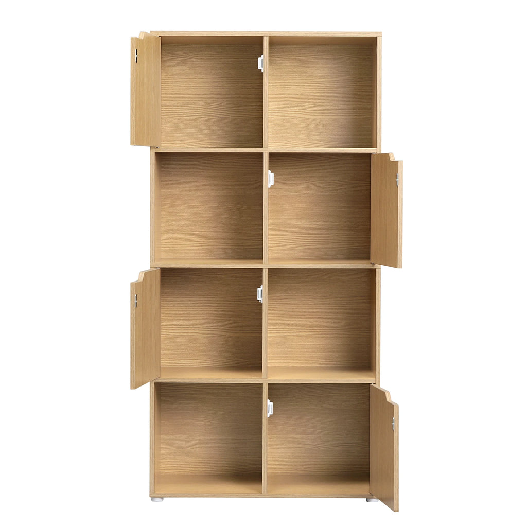 Étagère cube blanc en bois -