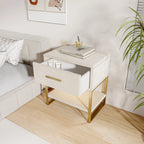 Table de chevet scandinave lot de 2 tables basse de nuit -