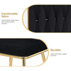 Chaise salle à manger couleur noir lot de 2 pièces avec accoudoirs -