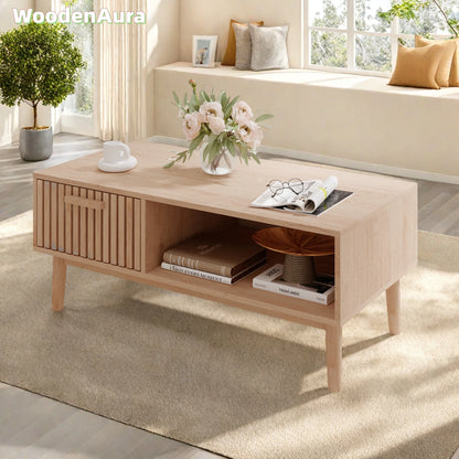Table basse salon en bois magnifique -