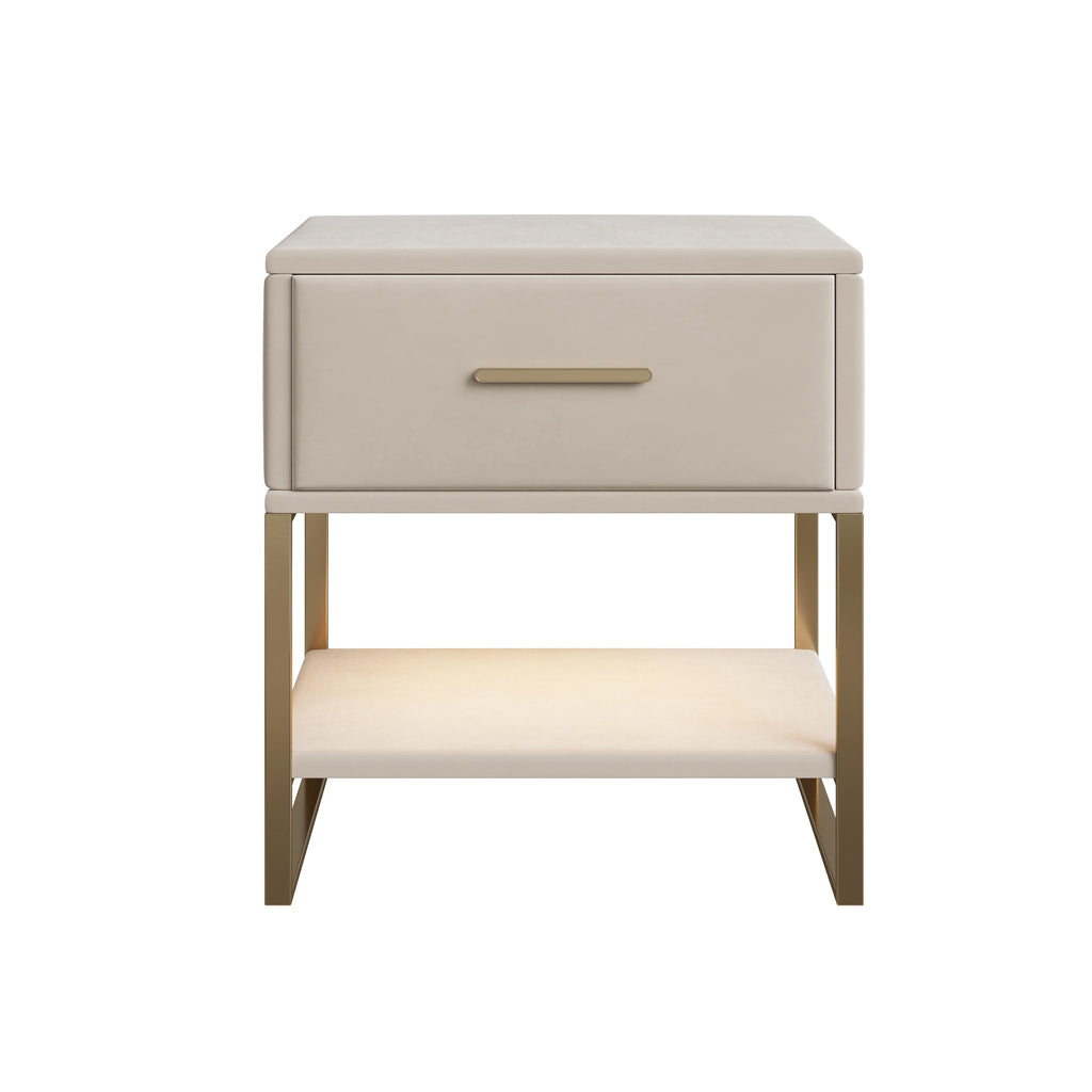 Table de chevet industriel de luxe -