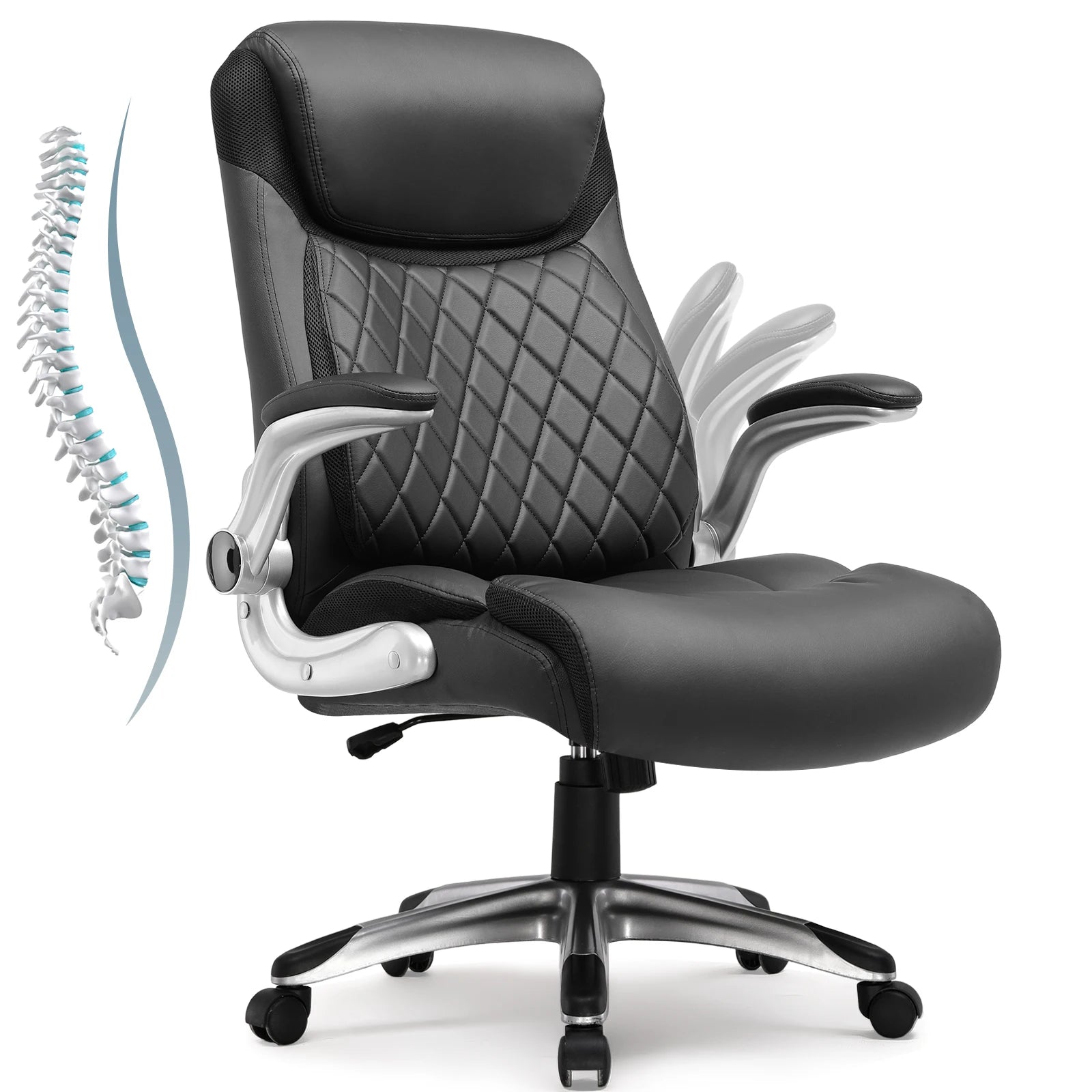 Chaise de bureau confort solide et luxueux -