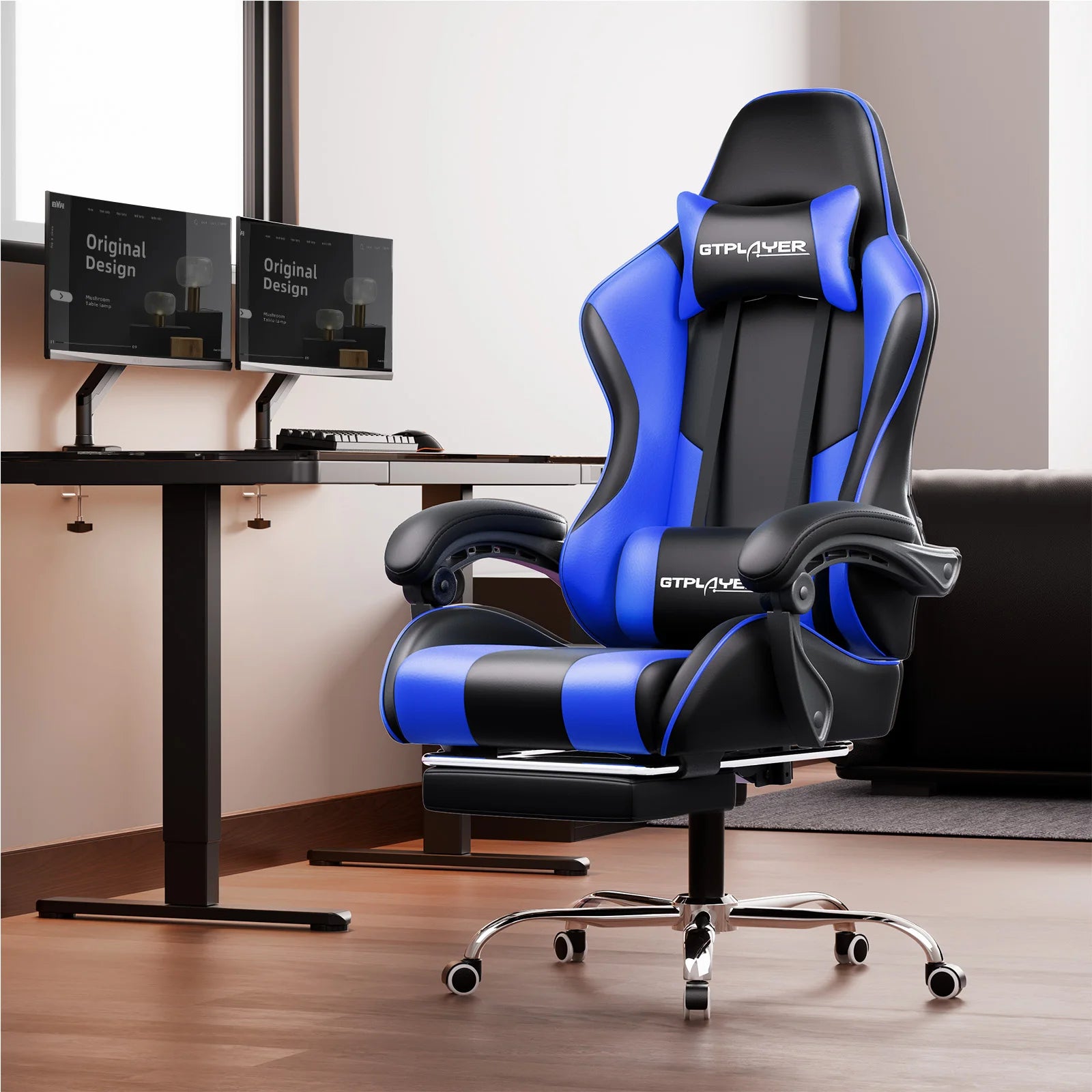 Chaise de bureau pas cher design solide et gamer -