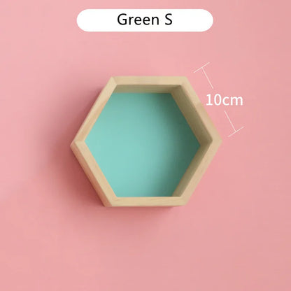 étagère murale hexagonale tendance 1 pièce - Mint S