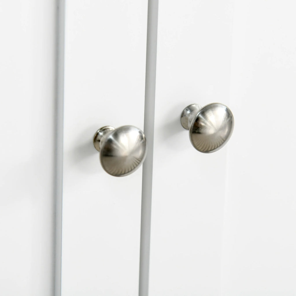 Meuble de rangement pour entrée blanc 60X30X80Cm -