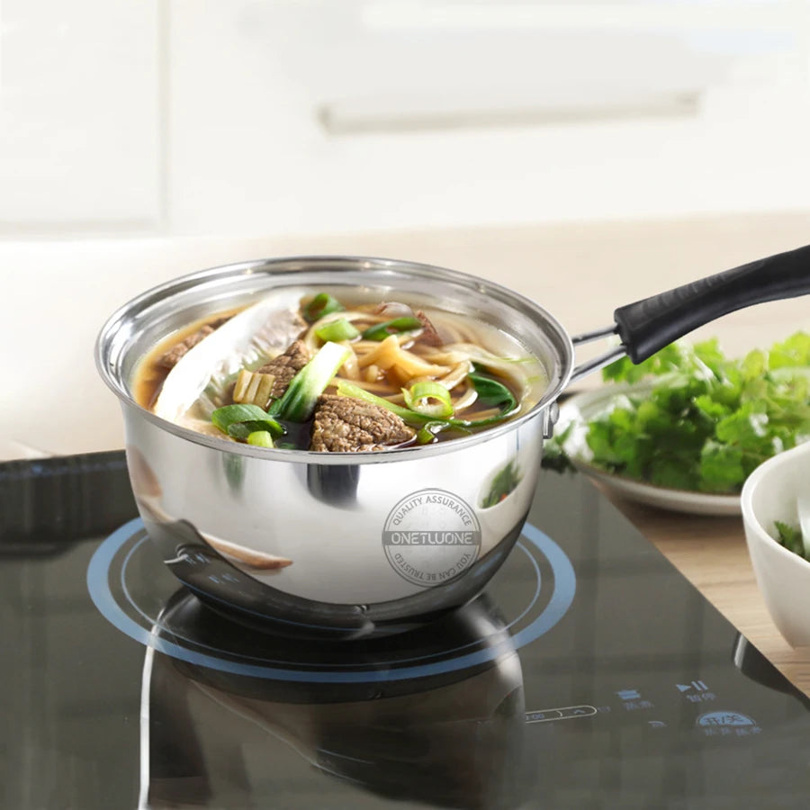 Casserole inox pour induction -