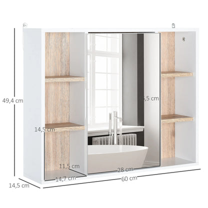 Meuble salle de bain avec miroir simple -