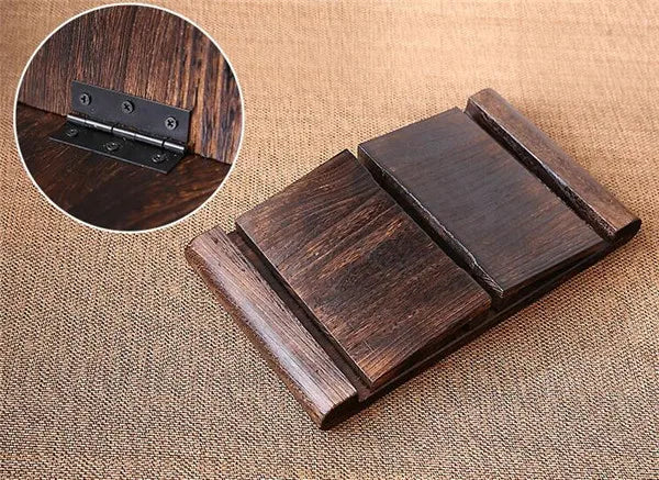 Petite table basse bois japonais -