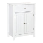 Meuble de rangement pour entrée blanc 60X30X80Cm -