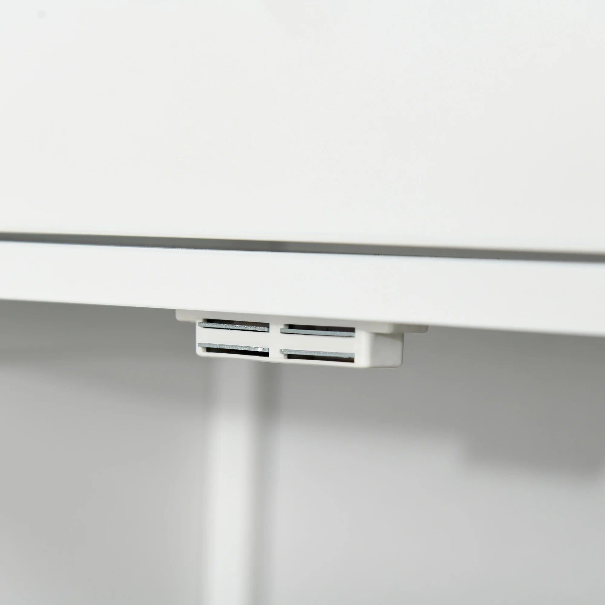 Meuble de rangement pour entrée blanc 60X30X80Cm -