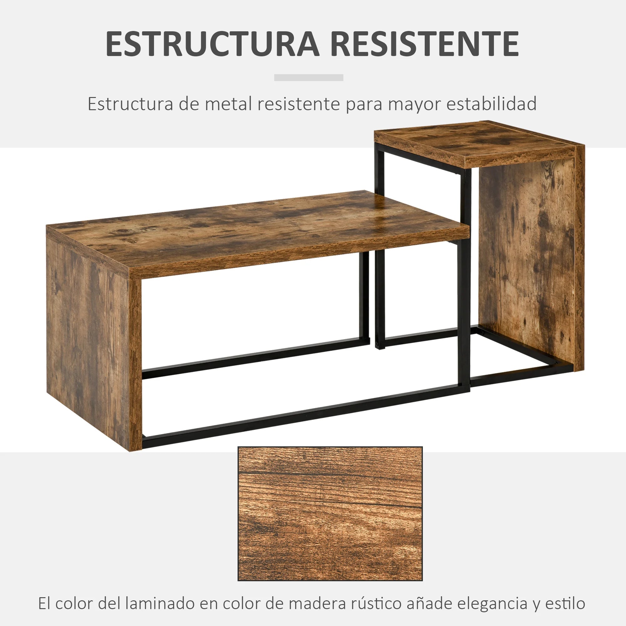 Table basse pour café et salon moderne -