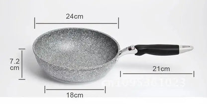 Poêle céramique durable en pierre solide -