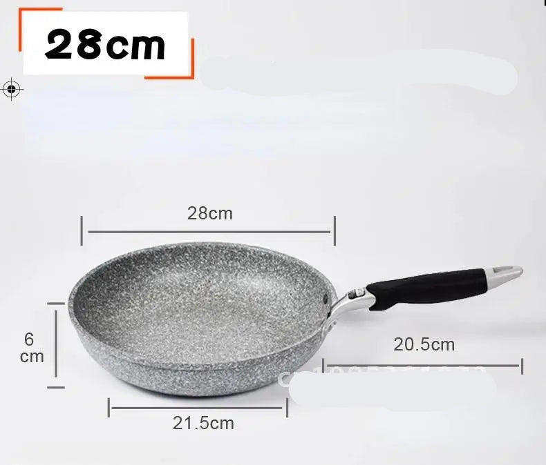 Poêle céramique durable en pierre solide -