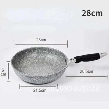 Poêle céramique durable en pierre solide - Poêle à frire 28cm