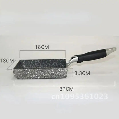 Poêle céramique durable en pierre solide - Poêle omelette