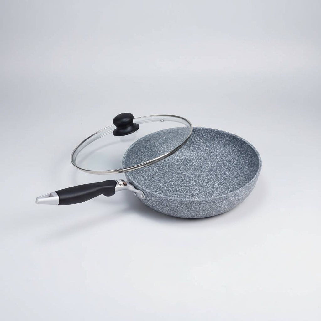 Poêle céramique durable en pierre solide -