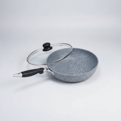 Poêle céramique durable en pierre solide -