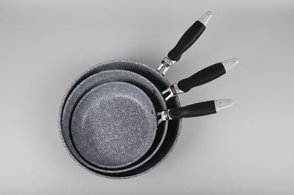 Poêle céramique durable en pierre solide -