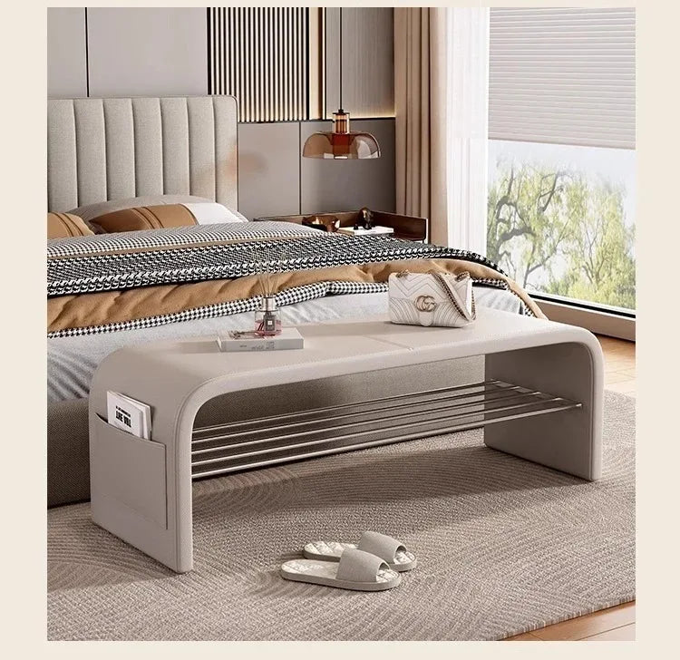 Meuble à chaussure banc de luxe -