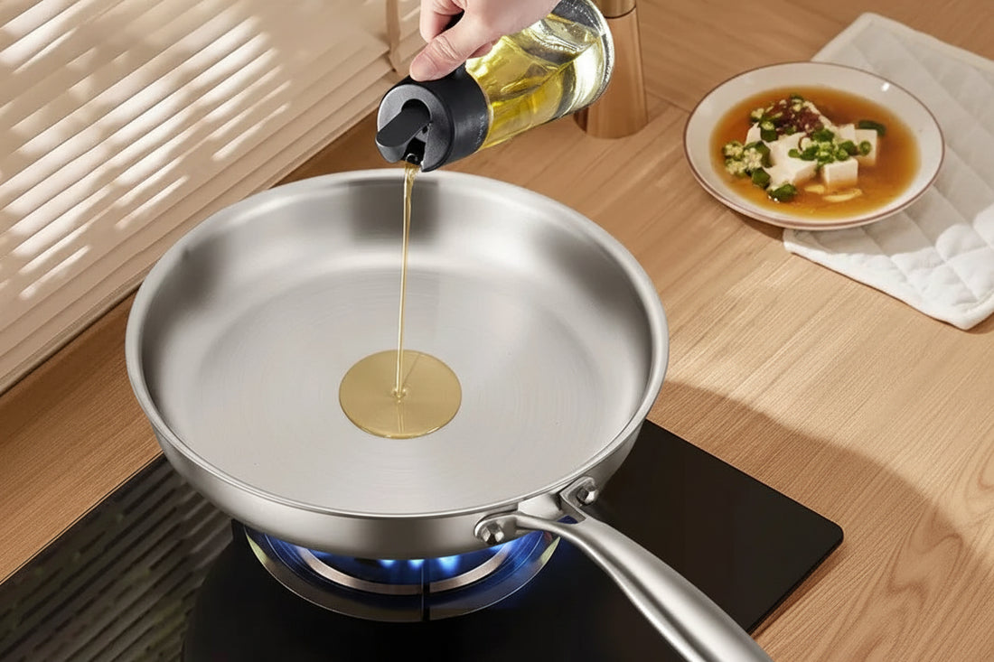 Poêle inox induction germaine en acier -