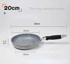 Poêle céramique durable en pierre solide -