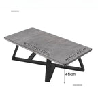 Table basse basse et épurée pour salon -