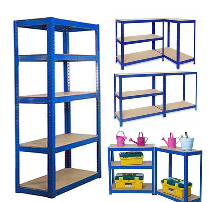 étagère garage d'angle en acier -