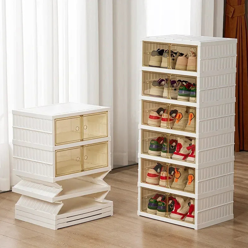 Meuble à chaussure chic cabinet multifonction -