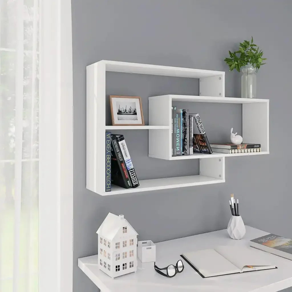 étagère murale chambre ou salle de bain 104x20x58.5 cm -