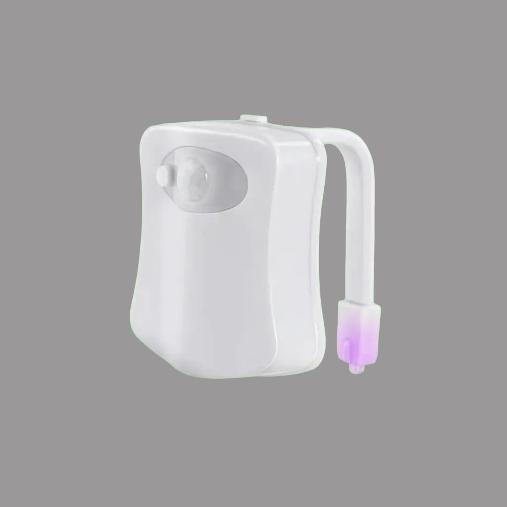 Lampe WC LED RGB 8 Couleur avec capteur de mouvement