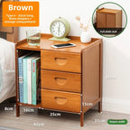 Table de nuit nordique style européen - Type E-Marron