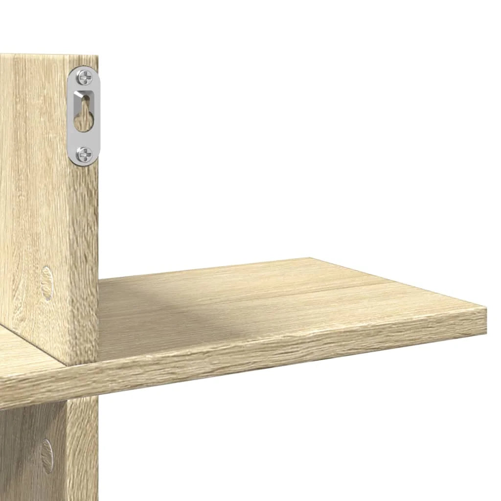 étagère murale fixation invisible 124.5x18x60.5 cm -