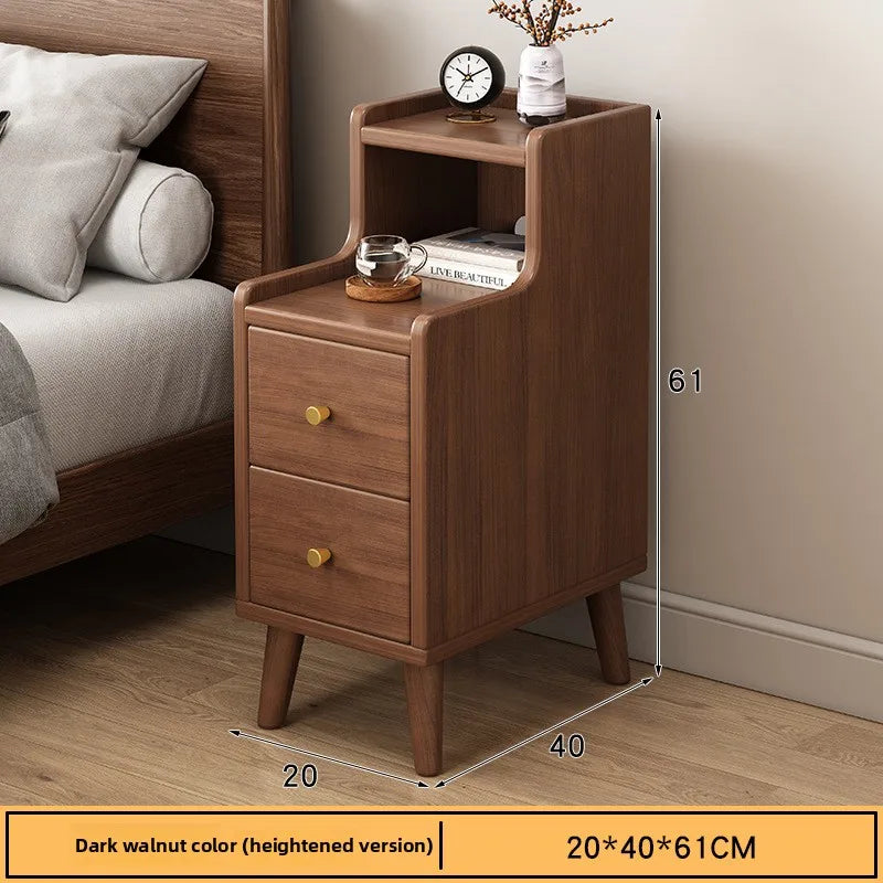 Table de chevet bois foncé de haute qualité - FA