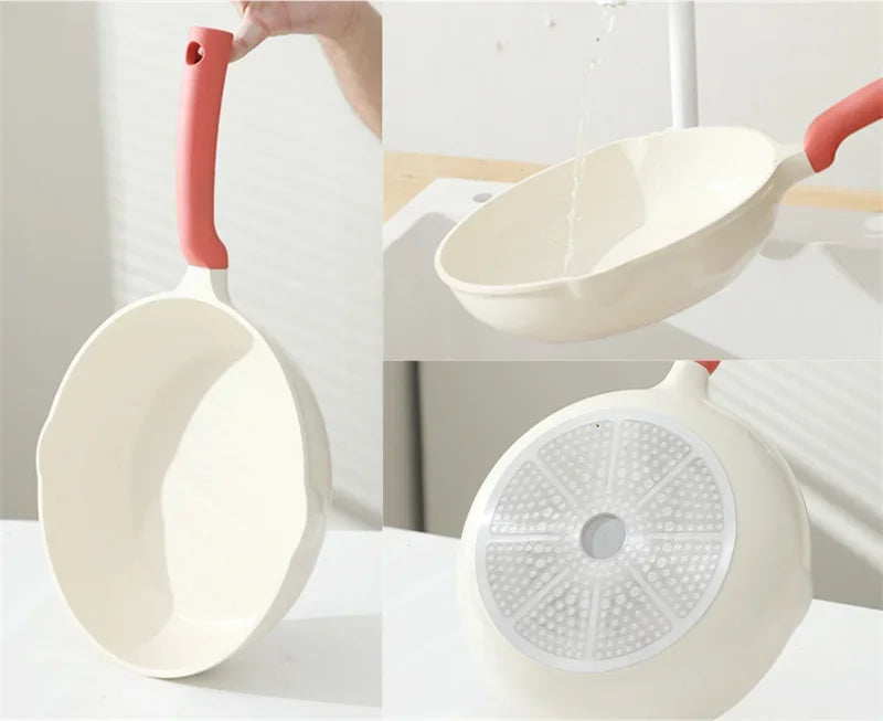 Poêle céramique wok résistant -